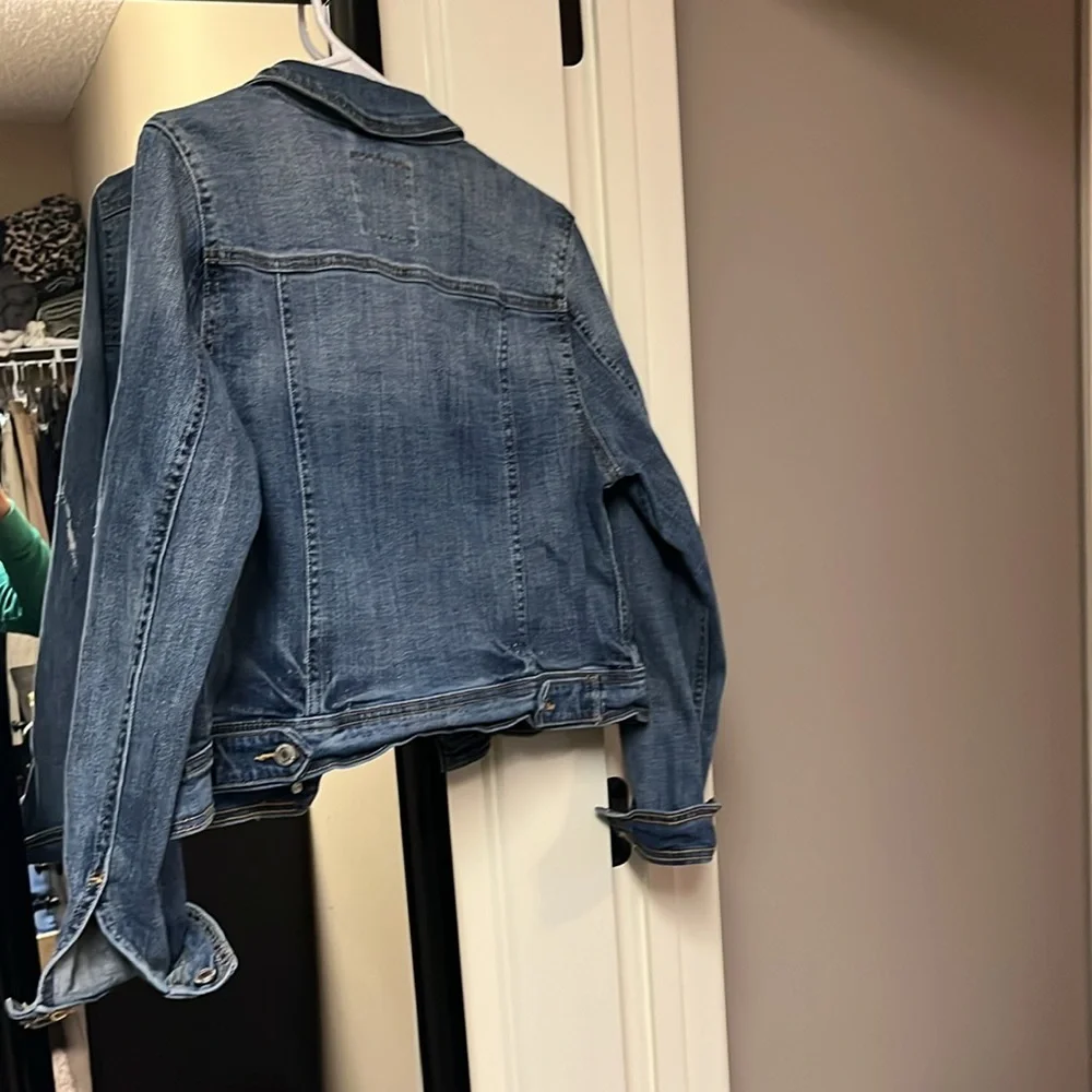 Distressed Jean Jacket - Picture 3 of 3